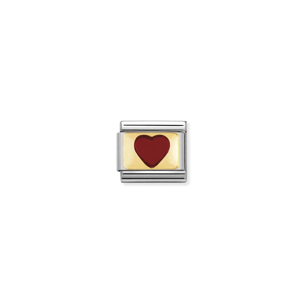 Jewellers - Nomination Composable Classic Link Red heart