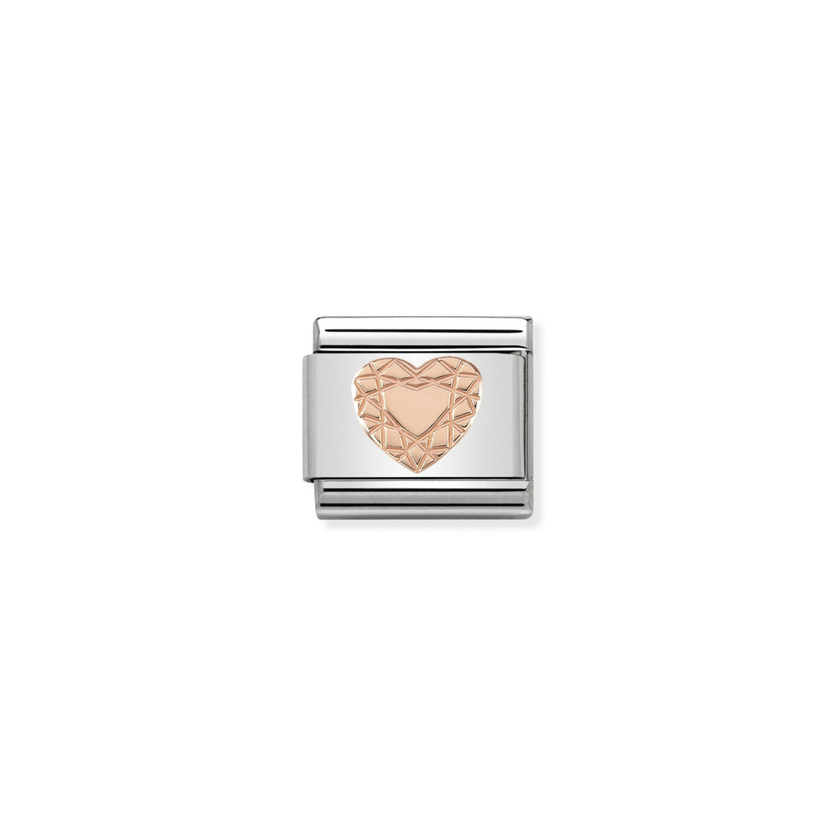 Jewellers - Nomination Composable Classic Link Diamond Heart