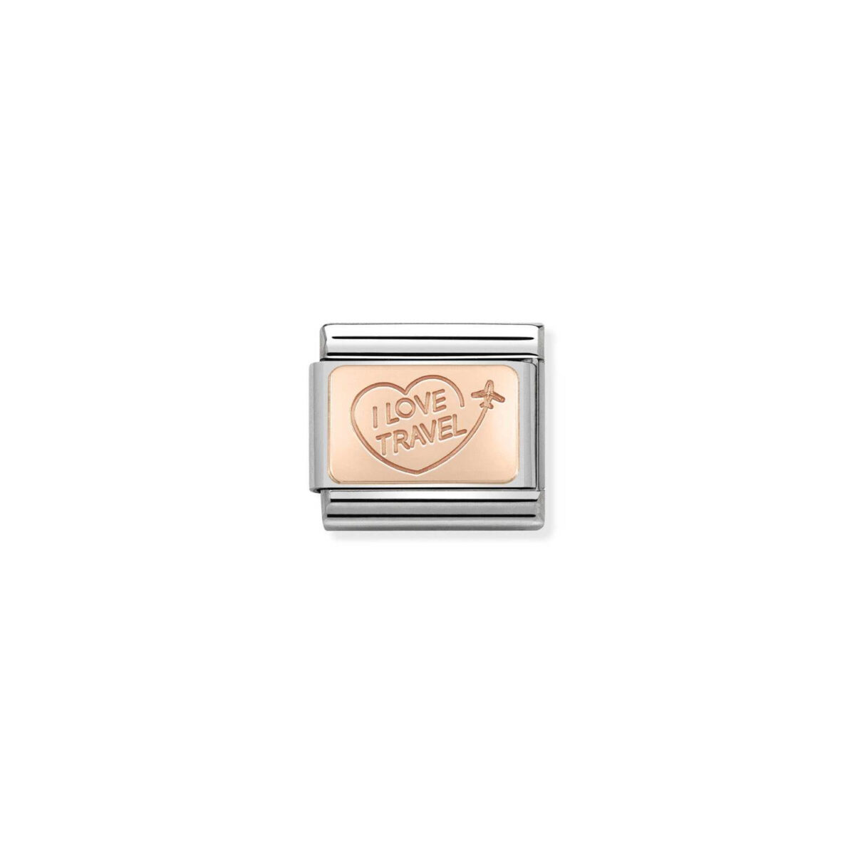 Jewellers - Nomination Composable Classic Link I Love Travel
