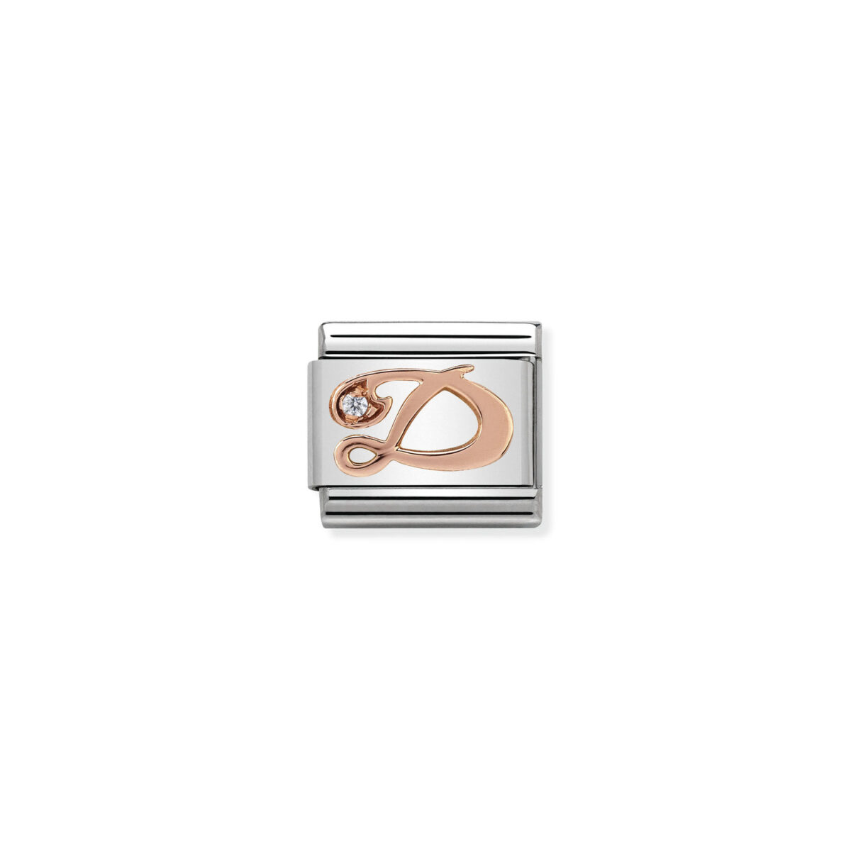 Jewellers - Nomination Composable Classic Link Letter D