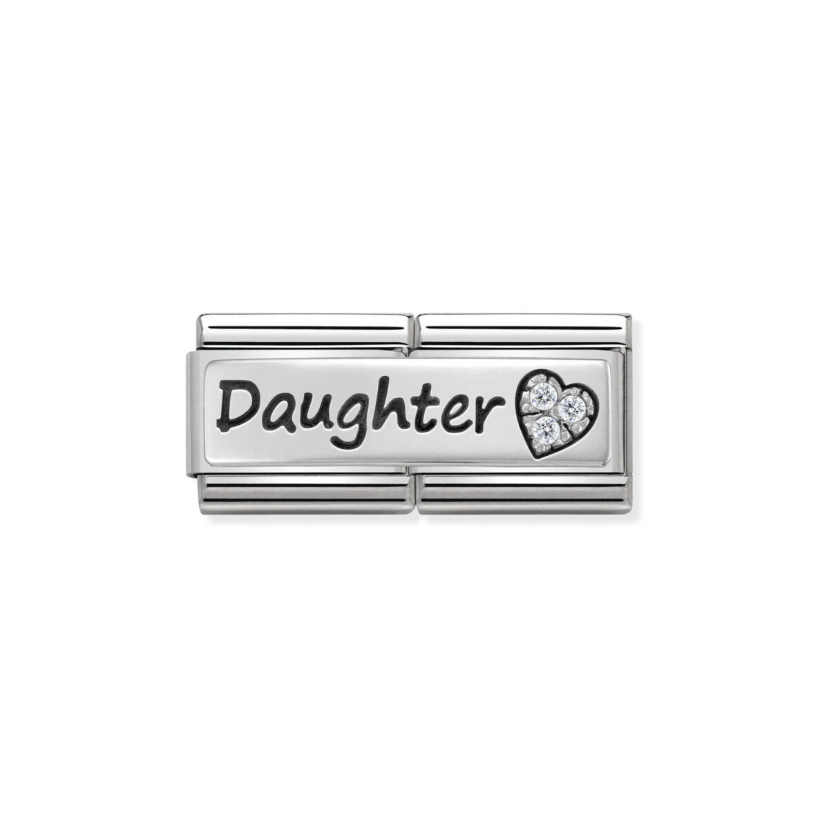 Jewellers - Nomination Composable Classic Link Daughter Heart double link