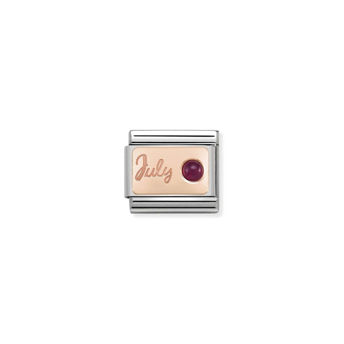 Jewellers - Nomination Composable Classic Link July Ruby
