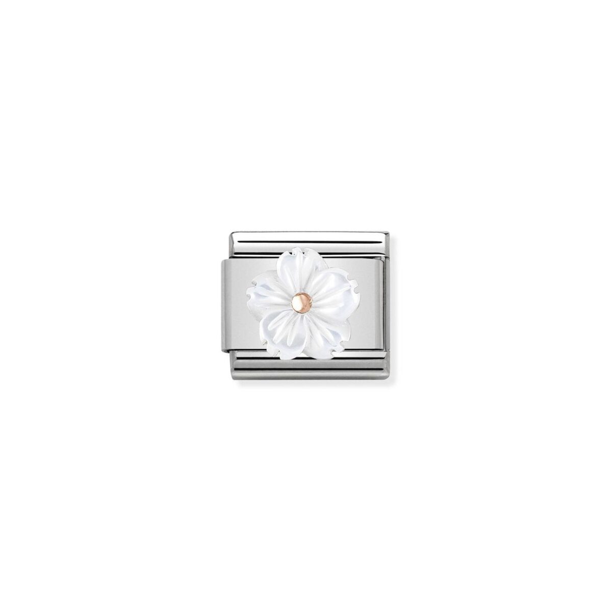 Jewellers - Nomination Composable Classic Link Mother of Pearl Flower
