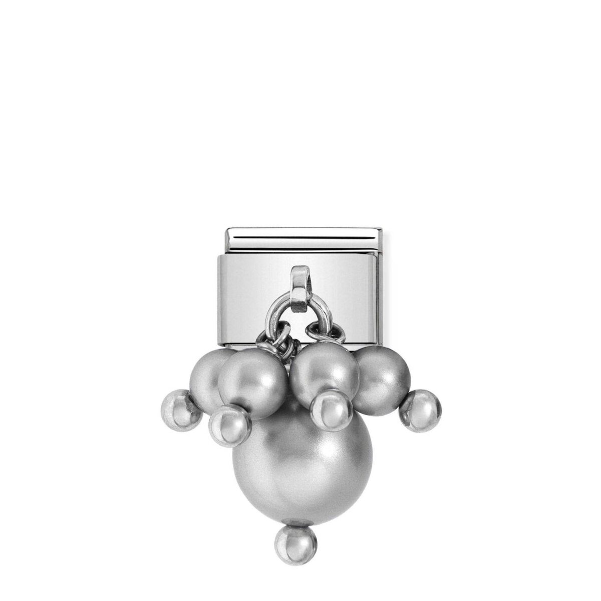 Jewellers - Nomination Composable Classic Link Grey Pearls