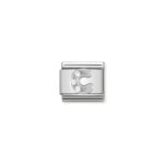 Nomination Composable Classic Link Letter C with CZ