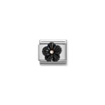 Nomination Composable Classic Link Onyx Flower
