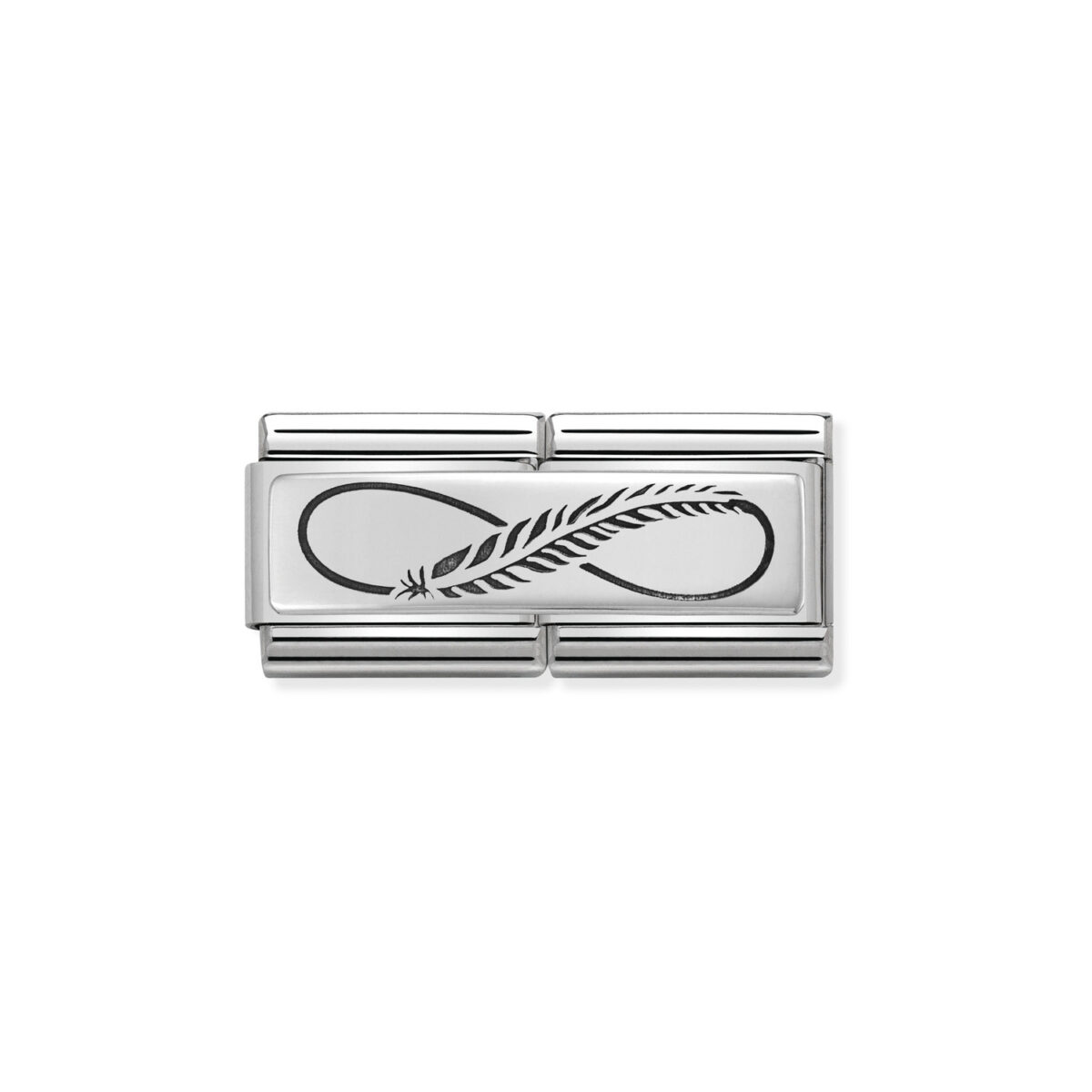 Jewellers - Nomination Composable Classic Link Infinity Feather double link