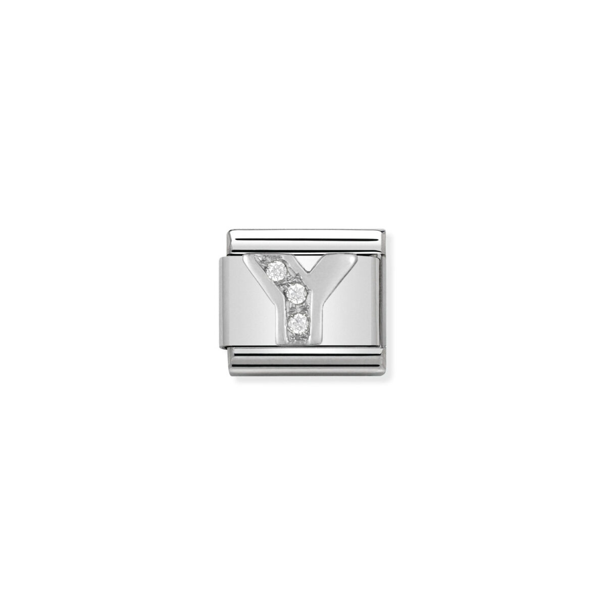 Jewellers - Nomination Composable Classic Link Letter Y with CZ