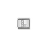 Nomination Composable Classic Link Letter L with CZ