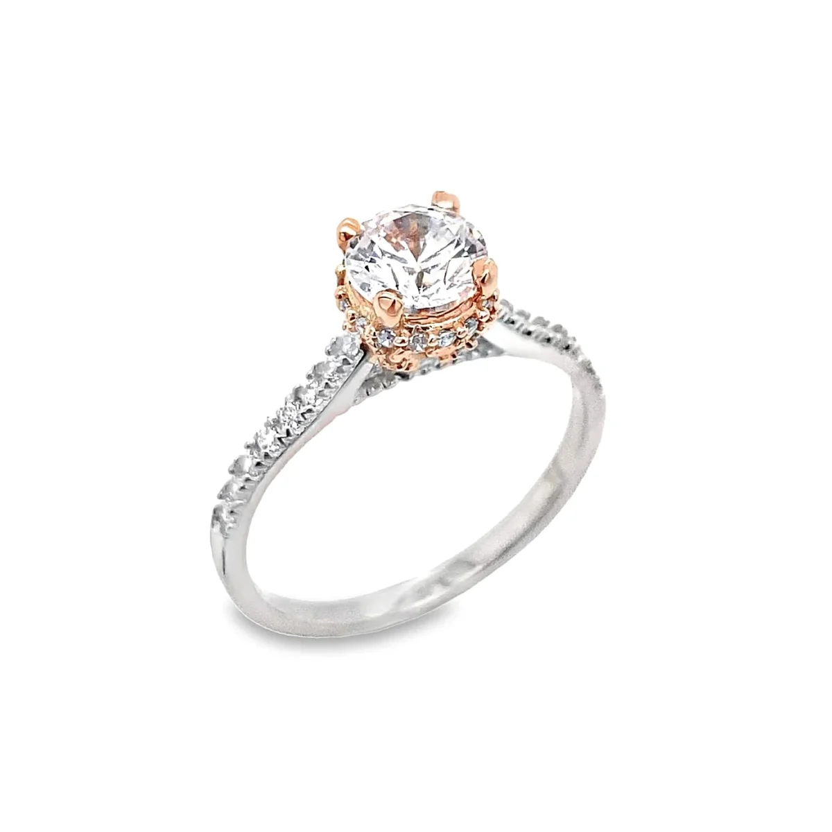 Jewellers - Μονόπετρο δακτυλίδι με ζιργκόν