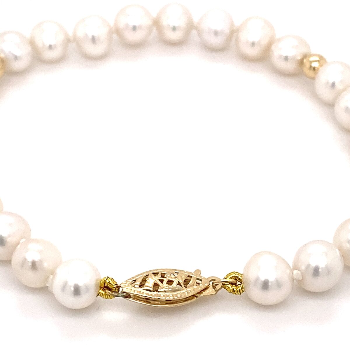 Jewellers - Βραχιόλι με μαργαριτάρια Fresh Water Pearl 6-6.5mm