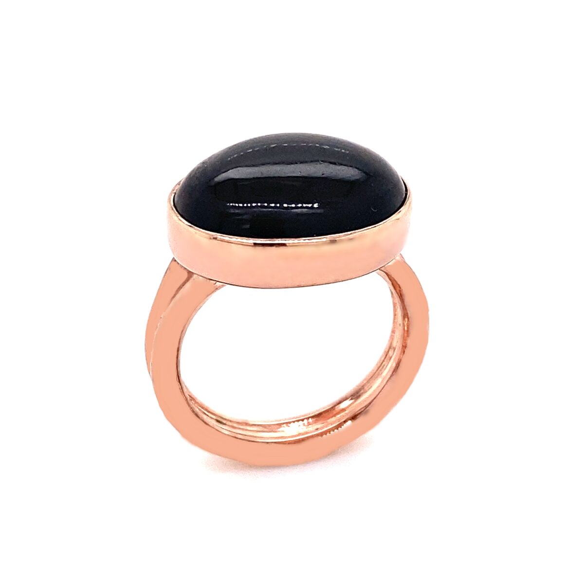 Jewellers - Lilalo Δακτυλίδι από ροζ επιχρυσωμένο ασήμι 925
