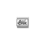 Nomination Composable Classic Link Love with flower