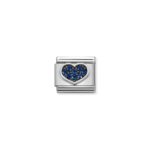Nomination Composable Classic Unisex Link Blue Heart