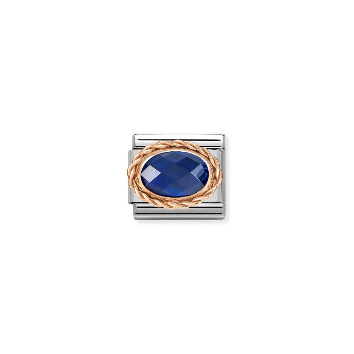 Jewellers - Nomination Composable Classic Unisex Link BLUE CZ