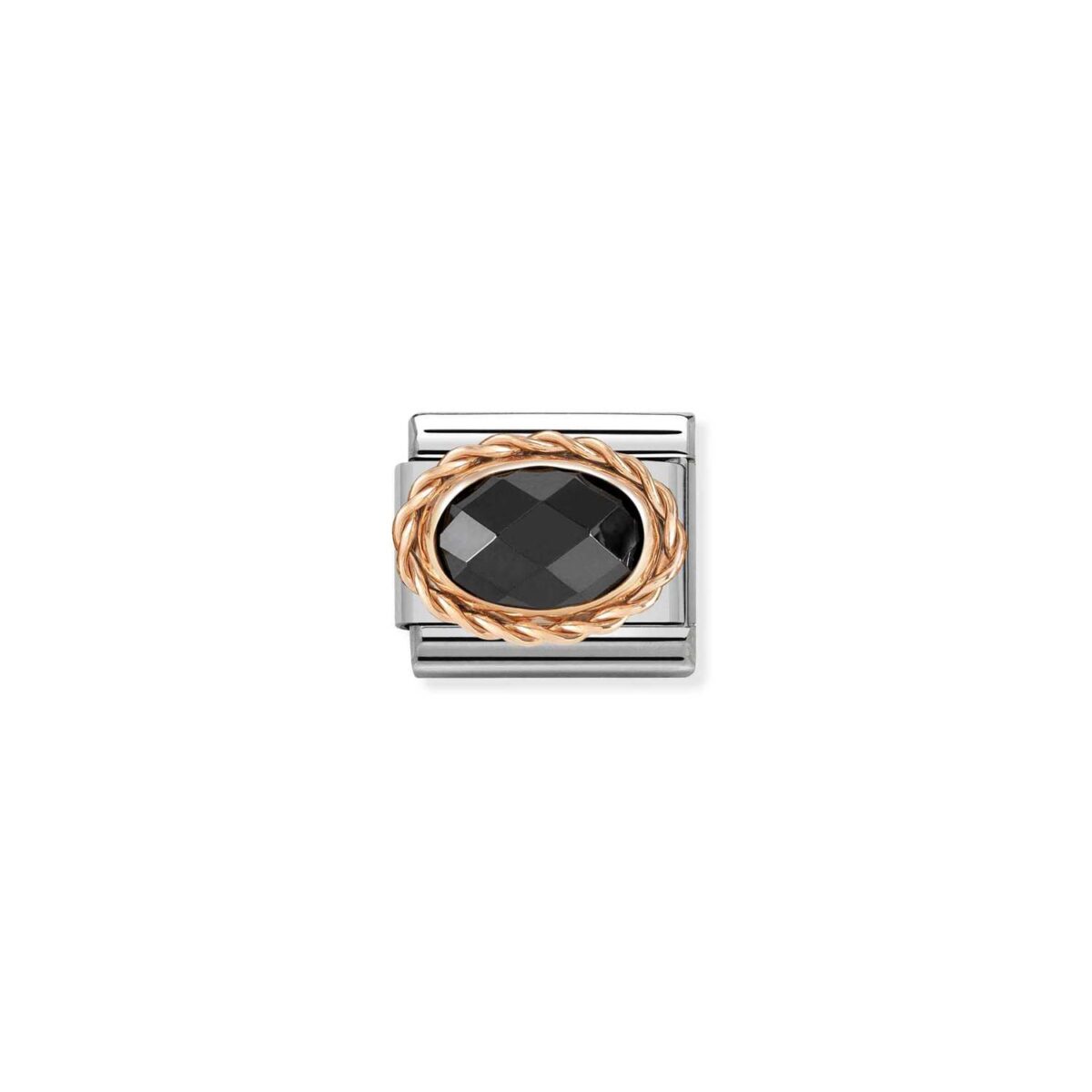 Jewellers - Nomination Composable Classic Link Black CZ