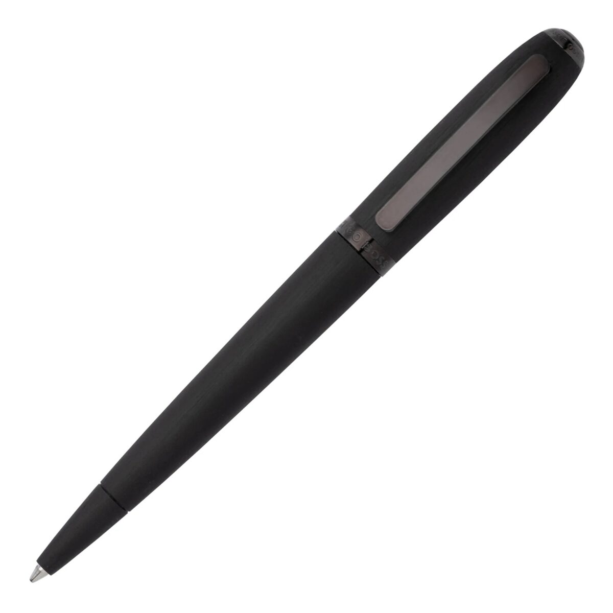 Jewellers - HUGO BOSS Στυλό Contour Brushed Black Ballpoint Pen HSY2434A