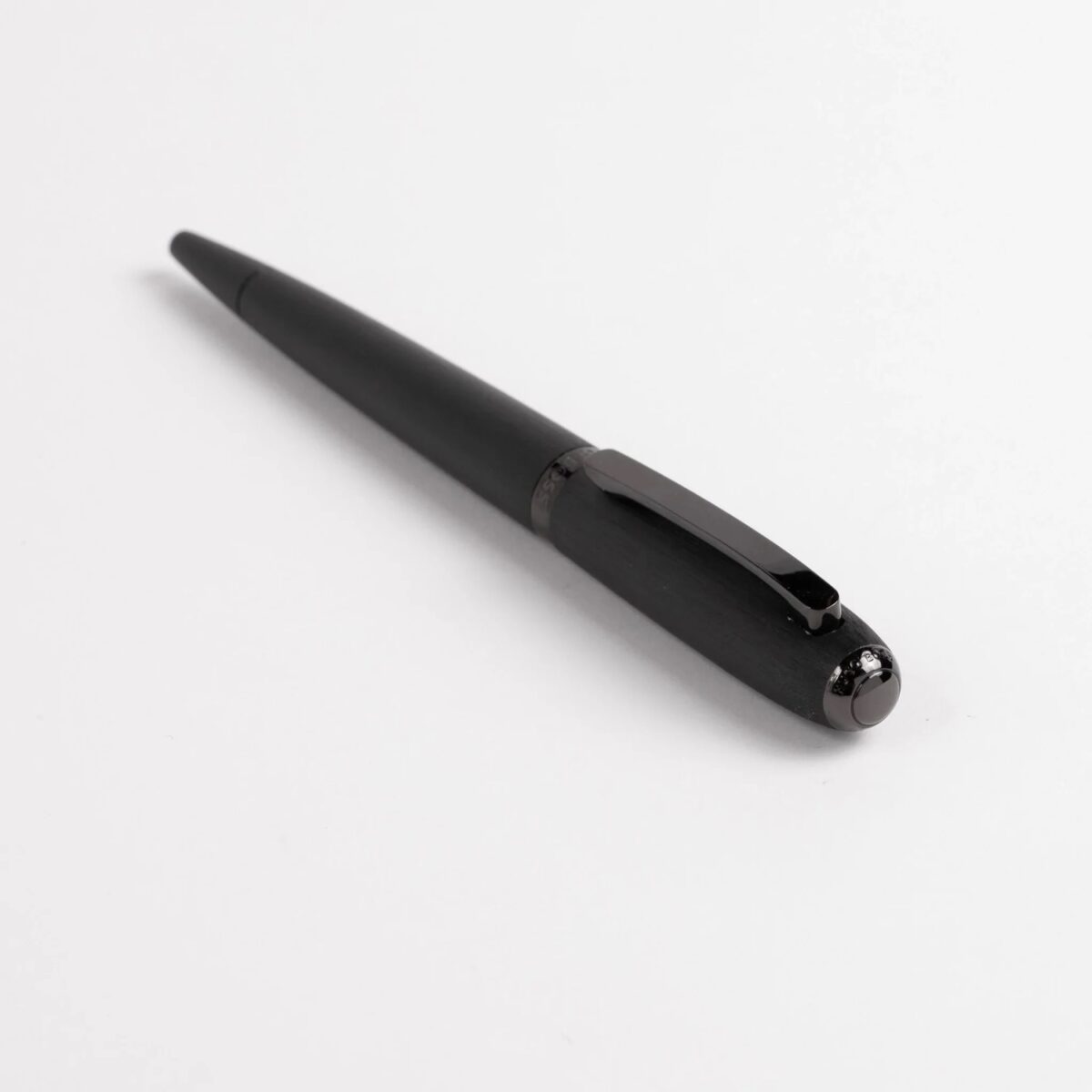 Jewellers - HUGO BOSS Στυλό Contour Brushed Black Ballpoint Pen HSY2434A
