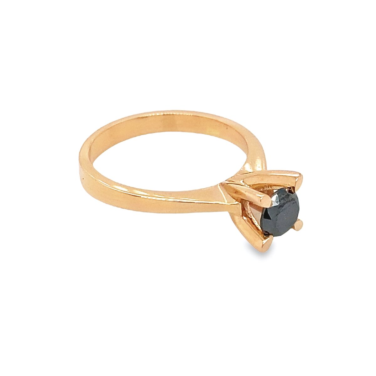 Jewellers - Μονόπετρο Δακτυλίδι με μαύρο διαμάντι