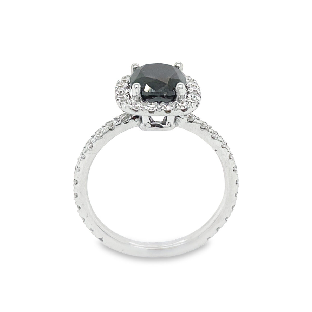 Jewellers - Μονόπετρο Δακτυλίδι με μαύρο διαμάντι