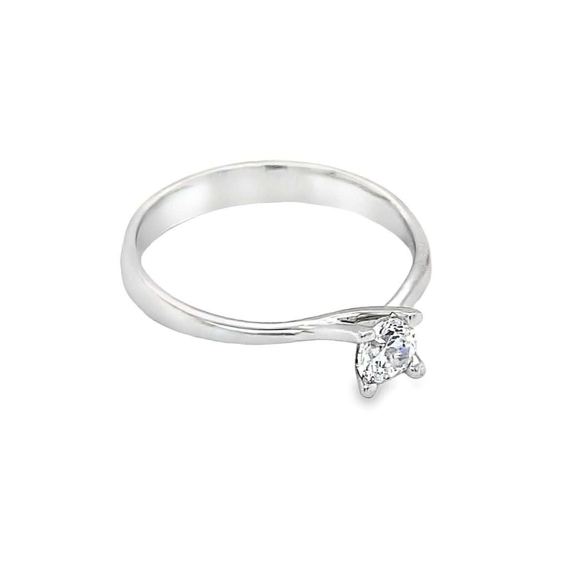 Jewellers - Μονόπετρο δακτυλίδι με ζιργκόν