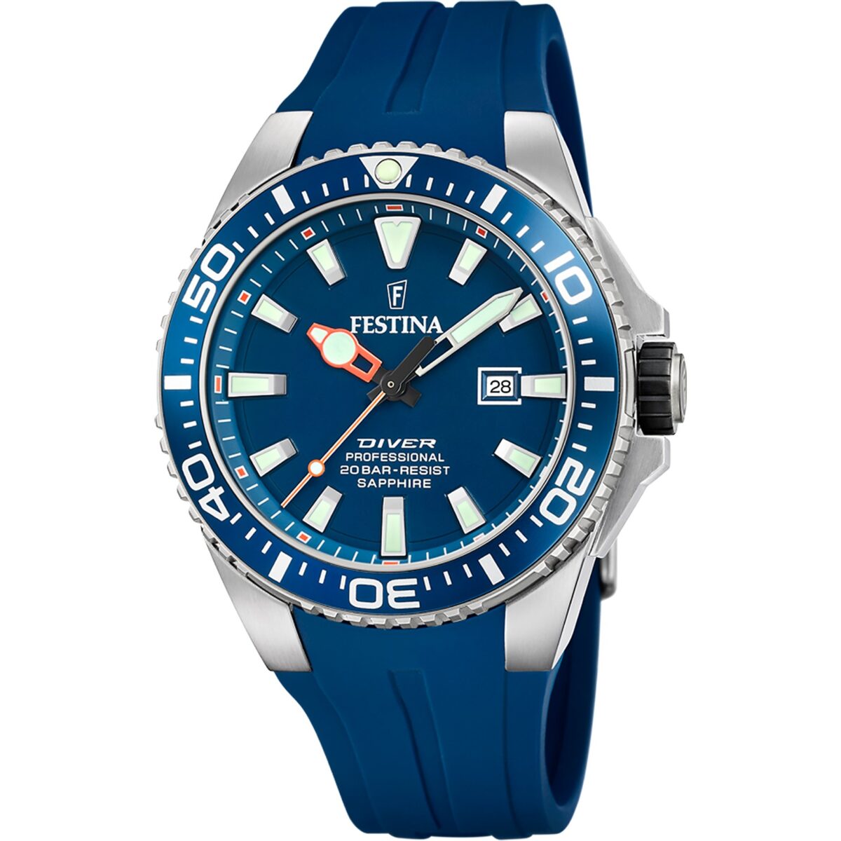 Jewellers - Festina Diver's Stainless Steel Ανδρικό F20664/1