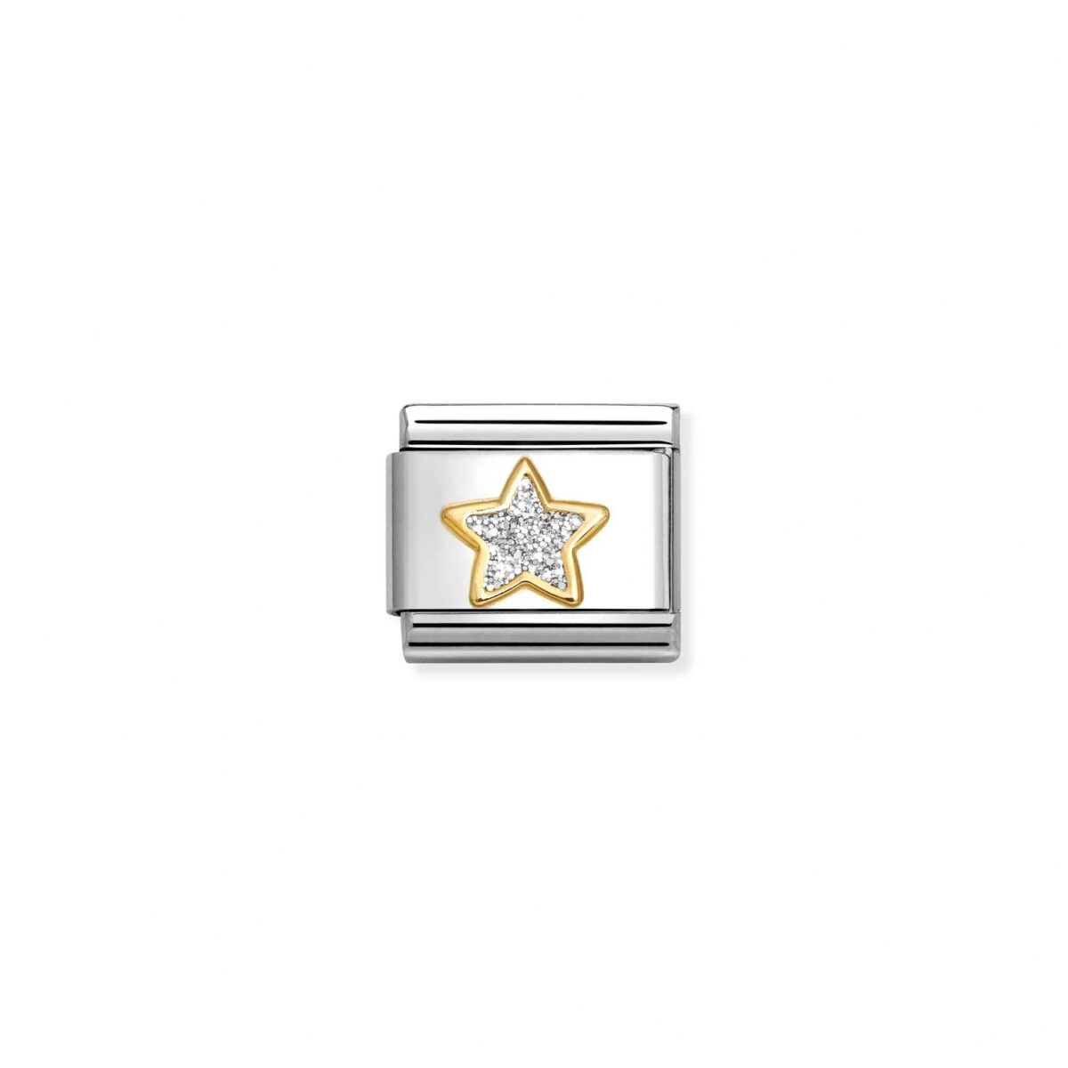 Jewellers - Nomination Composable Classic Unisex Link Silver Glitter Star