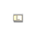 Nomination Composable Classic Unisex Link Silver Glitter L