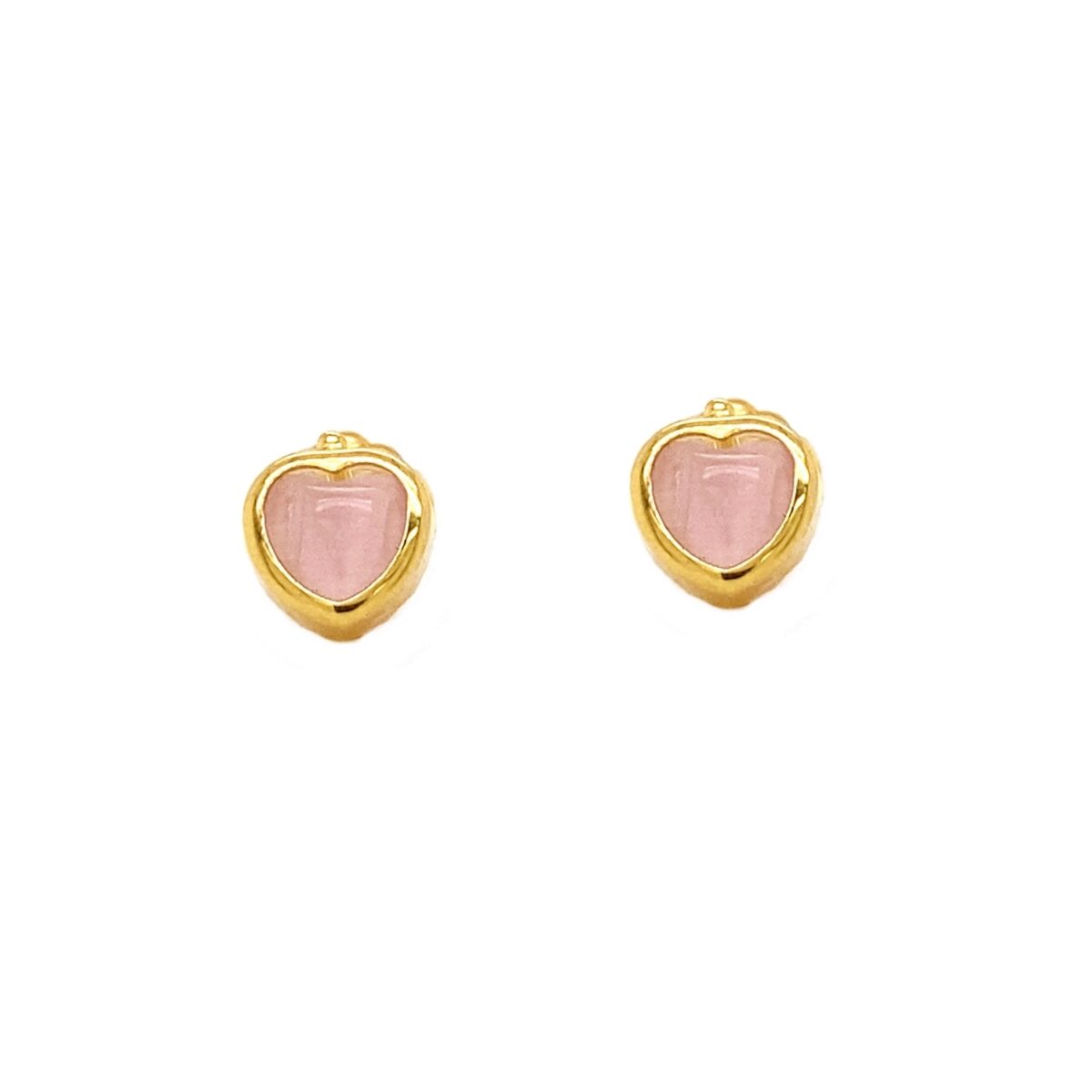 Jewellers - Σκουλαρίκια Παιδικά Ροζ Καρδιά