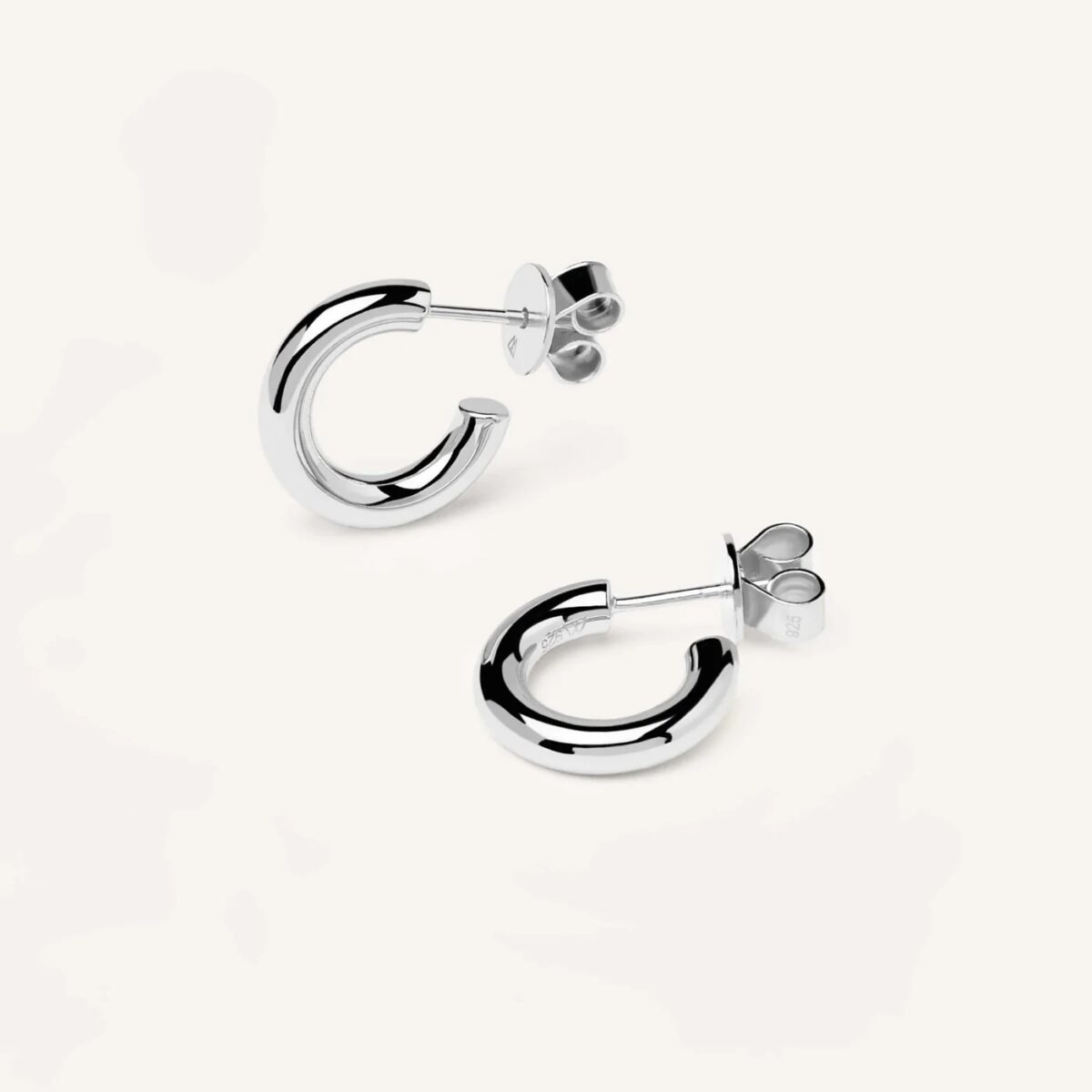 Jewellers - PDPAOLA Γυναικείο Σκουλαρίκι Τριπλό Essentials Mini Cloud Silver AR02-376-U