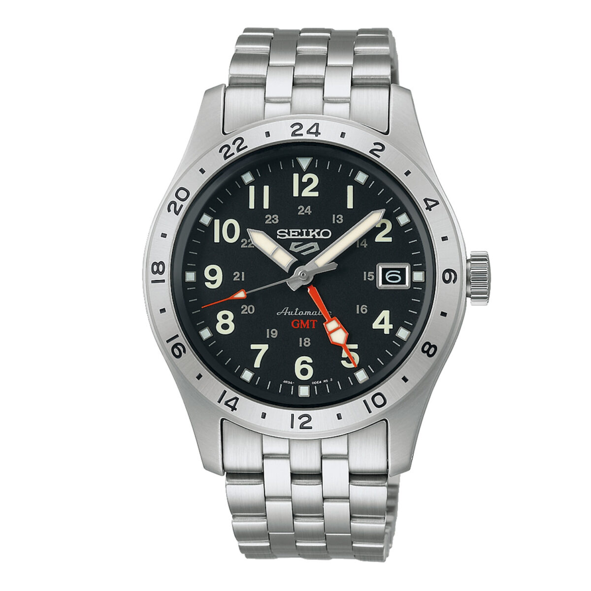 Jewellers - SEIKO 5 Sports Field 'Deploy' Mechanical GMT Automatic Ανδρικό SSK023K1