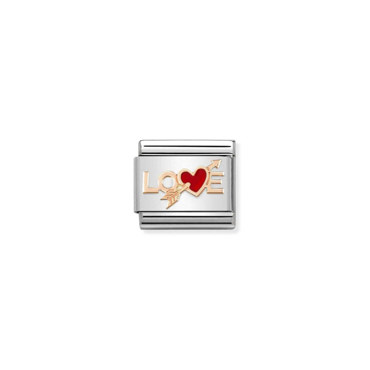 Jewellers - Nomination Composable Classic Unisex Link Love heart arrow