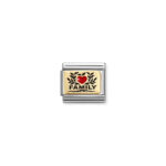 Nomination Composable Classic Unisex Link Family red heart