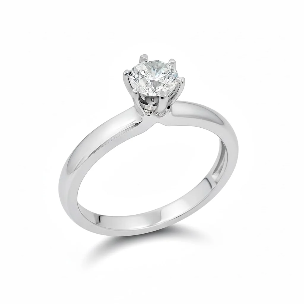 28790_1 Jewellers - Μονόπετρο δακτυλίδι με ζιργκόν