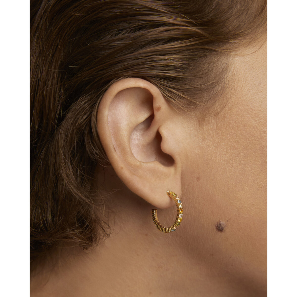 Jewellers - PDPAOLA Γυναικεία Σκουλαρίκια Color Rainbow Hoops AR01-B96-U