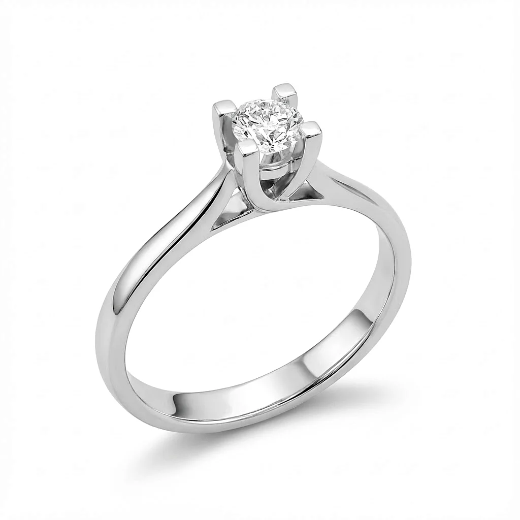 33192 Jewellers - Μονόπετρο δακτυλίδι με μπριγιάν