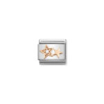 Nomination Composable Classic Γυναικείο Link Cubic Zirconia Double Star