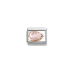 Nomination Composable Classic Unisex Link Pink CZ Drop