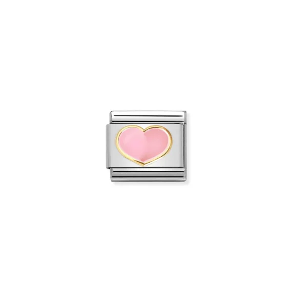 Nomination Composable Classic Unisex Link Pink Heart