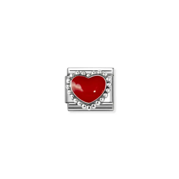 Nomination Composable Classic Unisex Link Red Heart