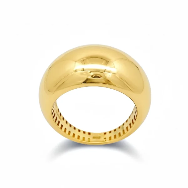 Δακτυλίδι Minimal με λουστρέ φινίρισμα