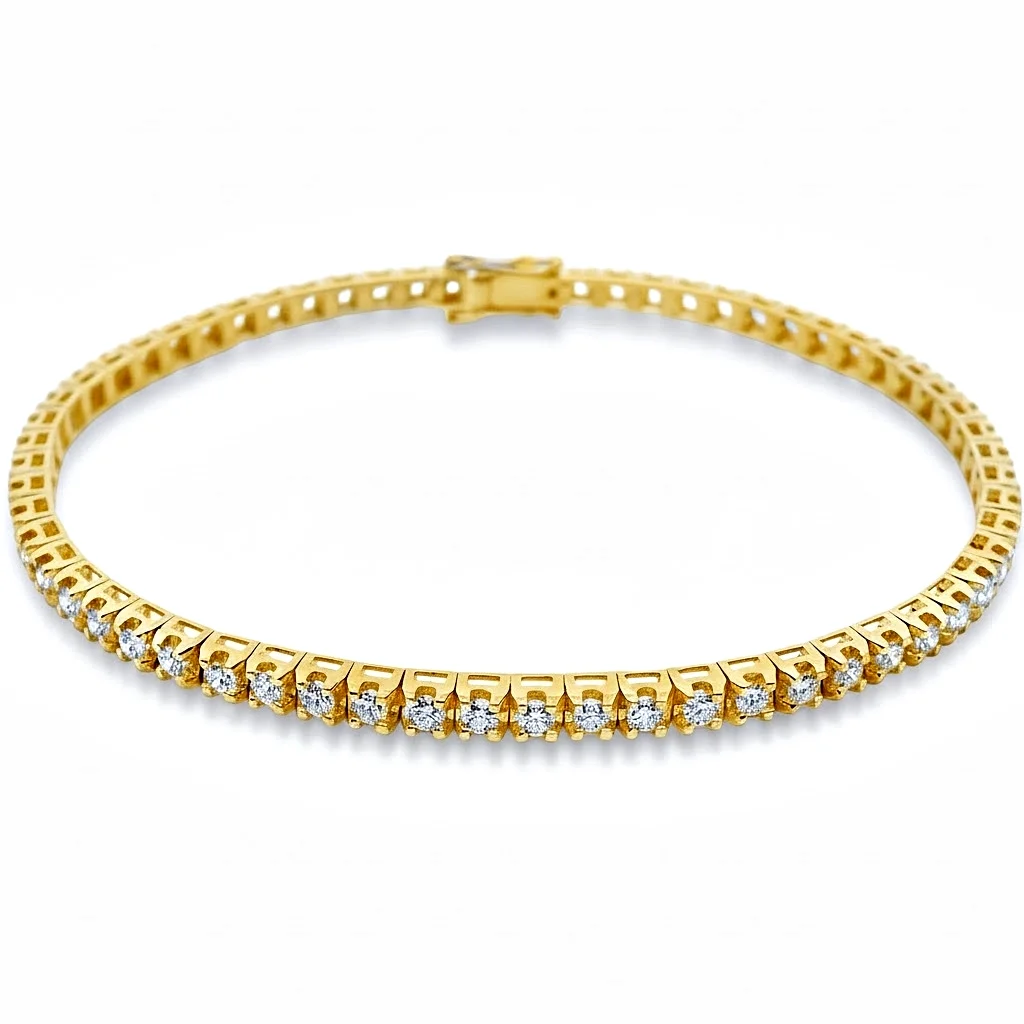 32966_2 Jewellers - Βραχιόλι Ριβιερα με Διαμάντια