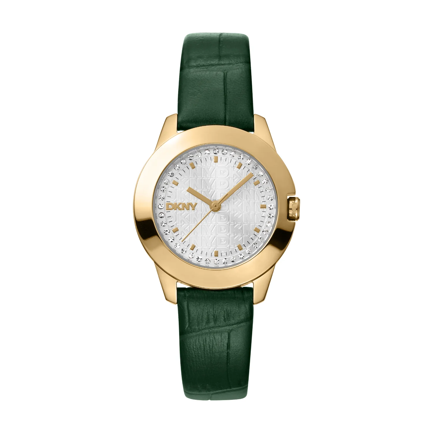 DK1L021L0025_main Jewellers - DKNY Park Ave Logo Gold Tone Stainless Steel Γυναικείο DK1L021L0025